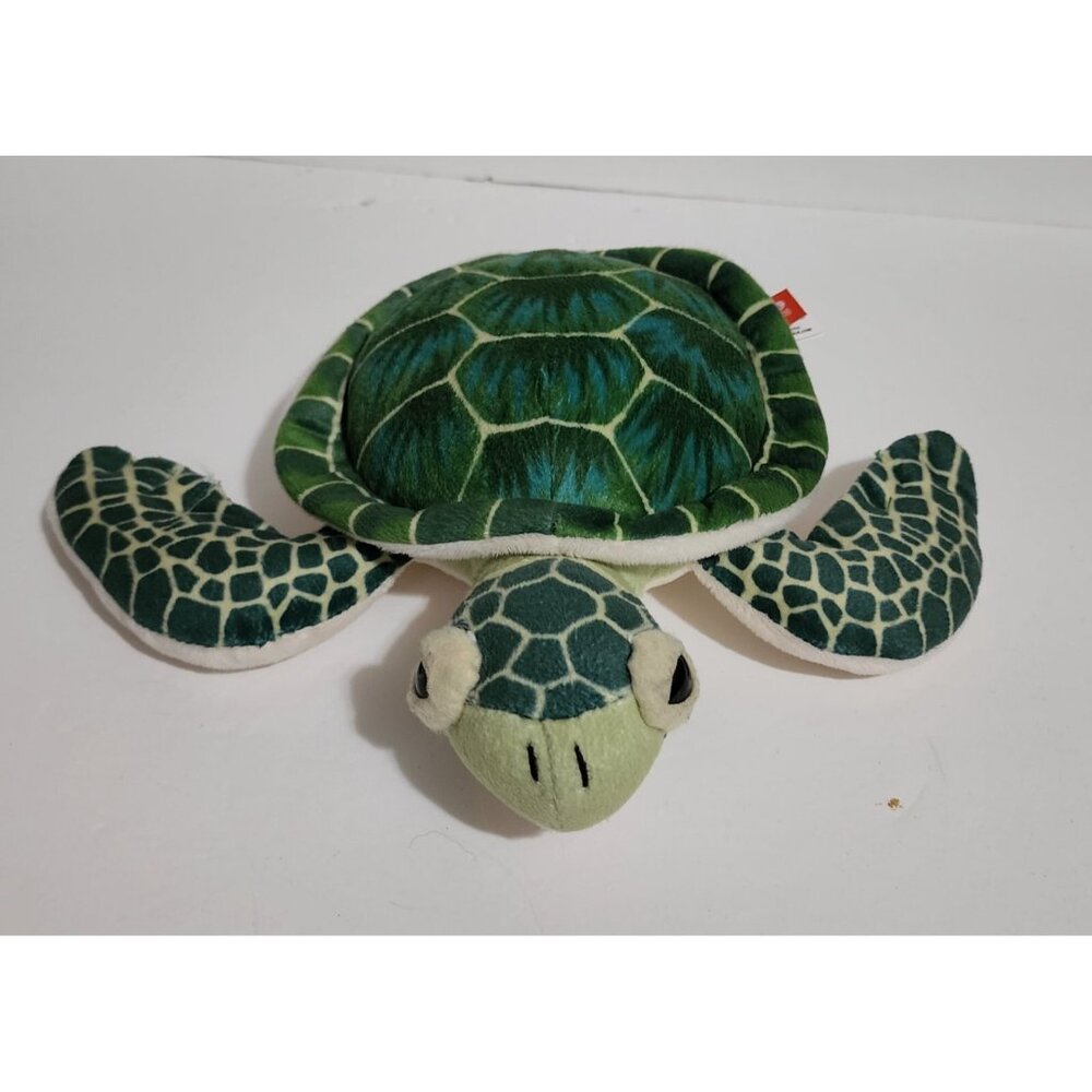 Wild‎ Republic Green Sea Turtle Plush Stuffed Animal Toy Small 10 Inch